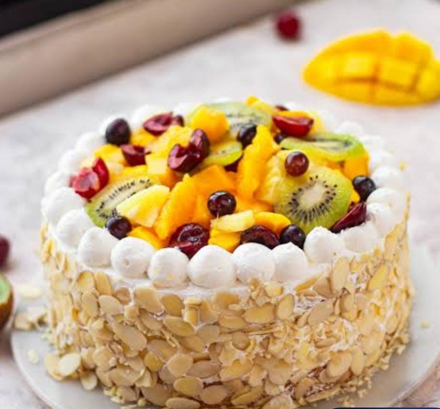 Mixed Fresh Fruit With Almond